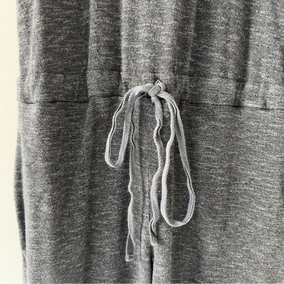 Anthropologie Dolan T-Shirt Jumpsuit adjustable tie waist pockets scoop neck XS - Picture 6 of 11